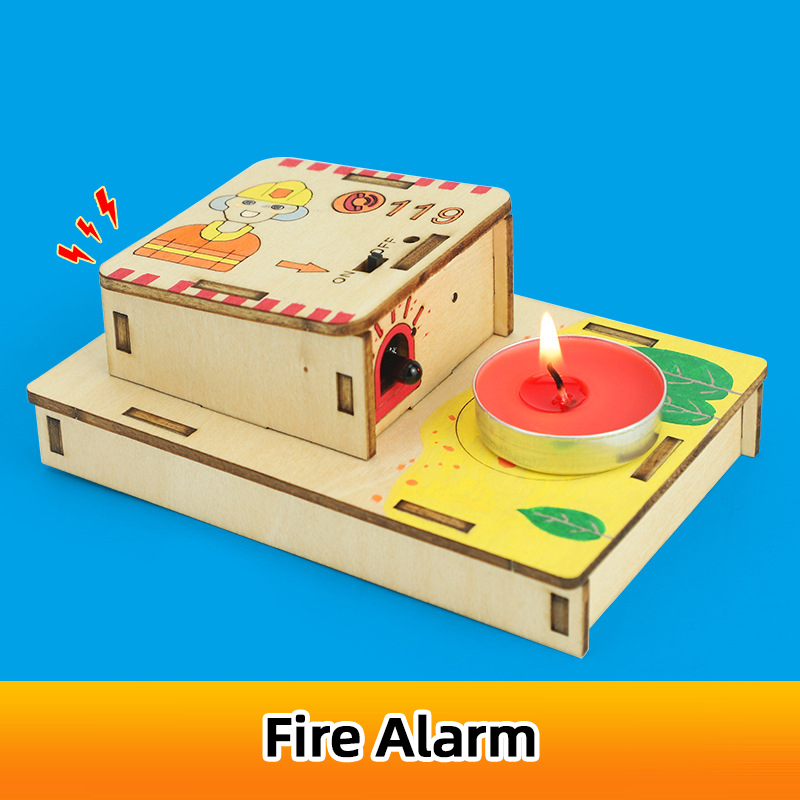 Science Project - DIY Yangın Alarm Devre Kiti Bulmaca