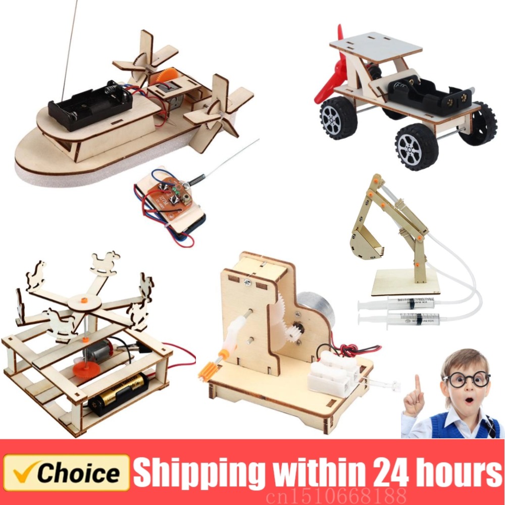 Science Project Diy - DIY tekne modeli bilim oyuncaklar çocuklar