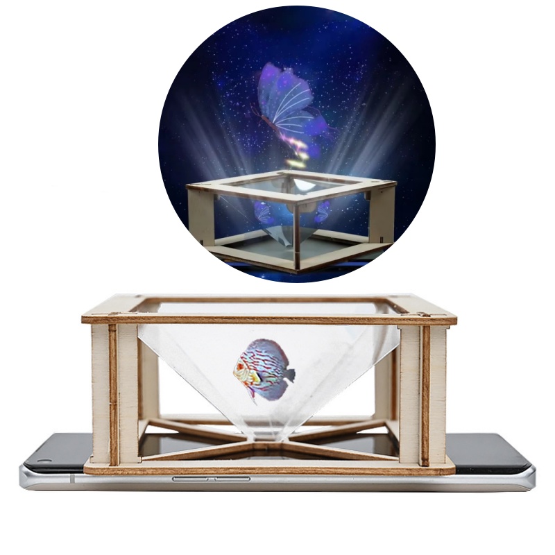 Science Project - Çocuklar için DIY 3D Holografik Projektör