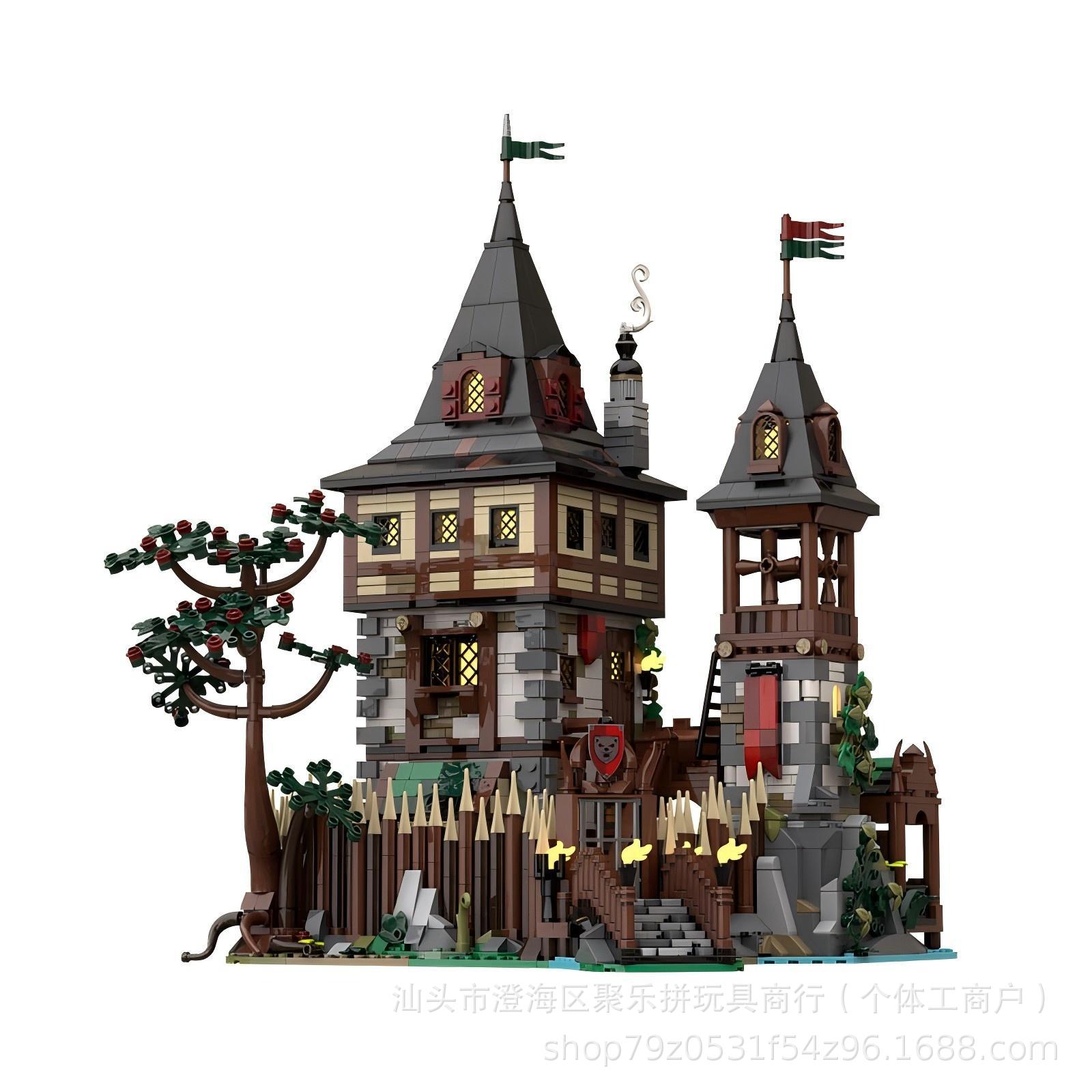 Hobby Is Science - MOC Ayı Kral Kalesi Mozaik Yapı